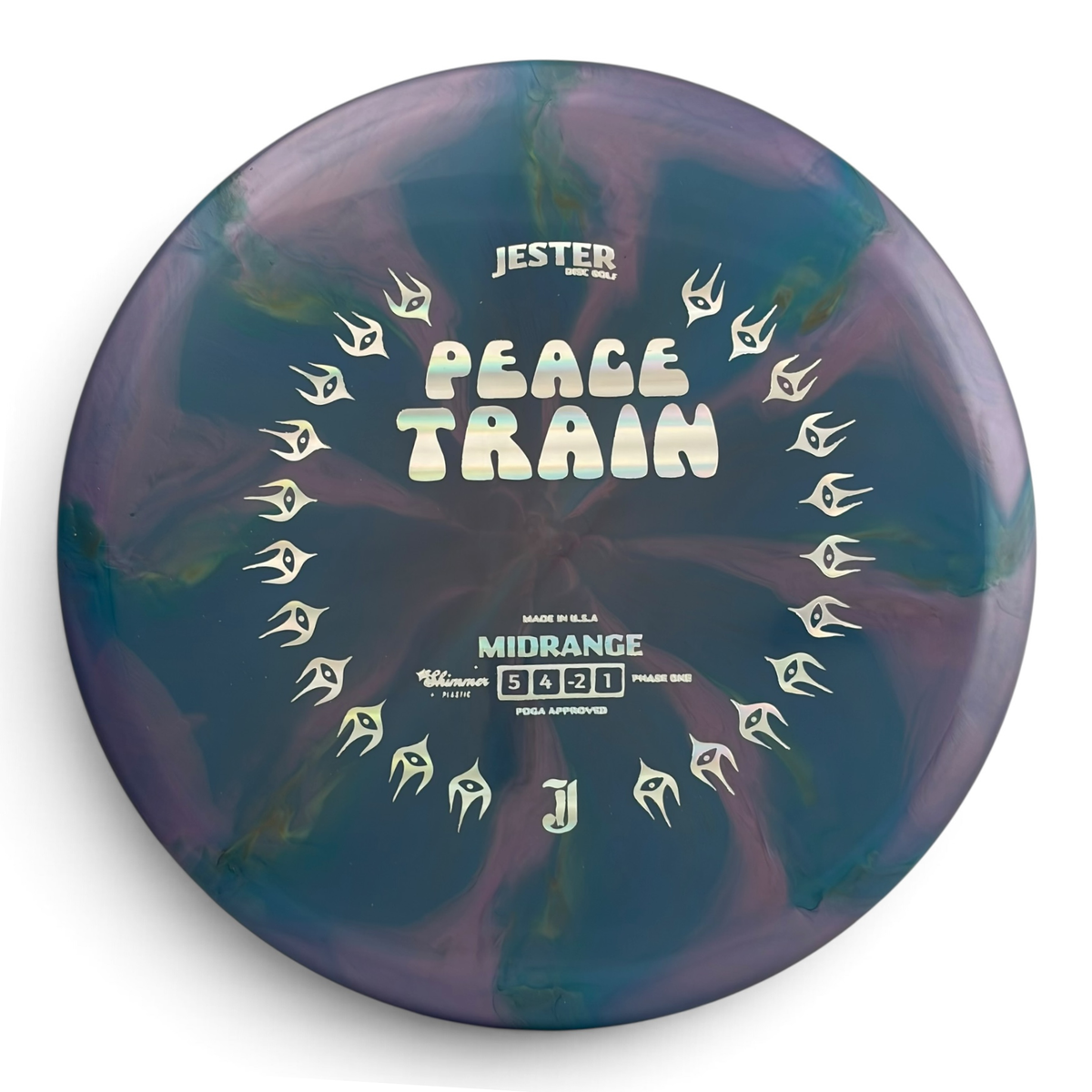 Peace Train Midrange – Shimmer Plastic