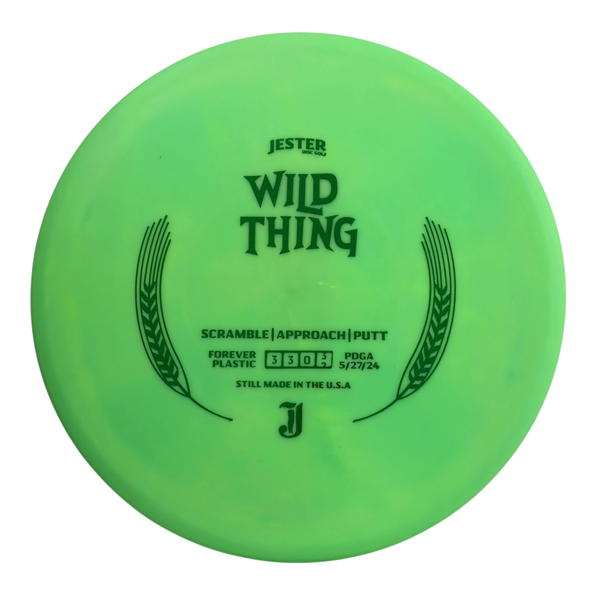 Wild Thing Scramble/Approach/Putt Disc– Forever Plastic