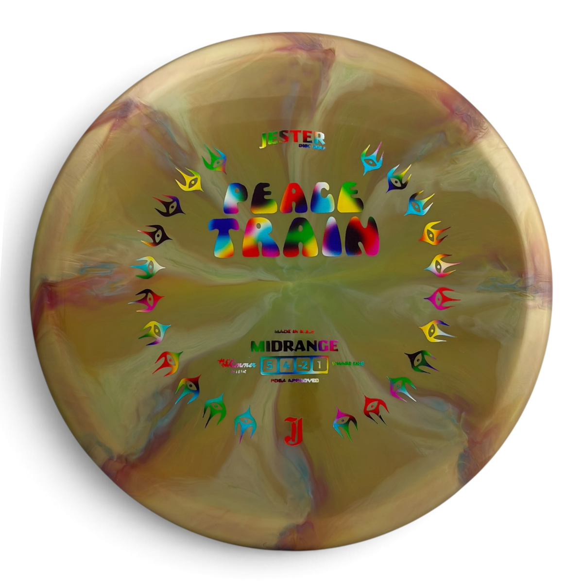 Peace Train Midrange – Shimmer Plastic