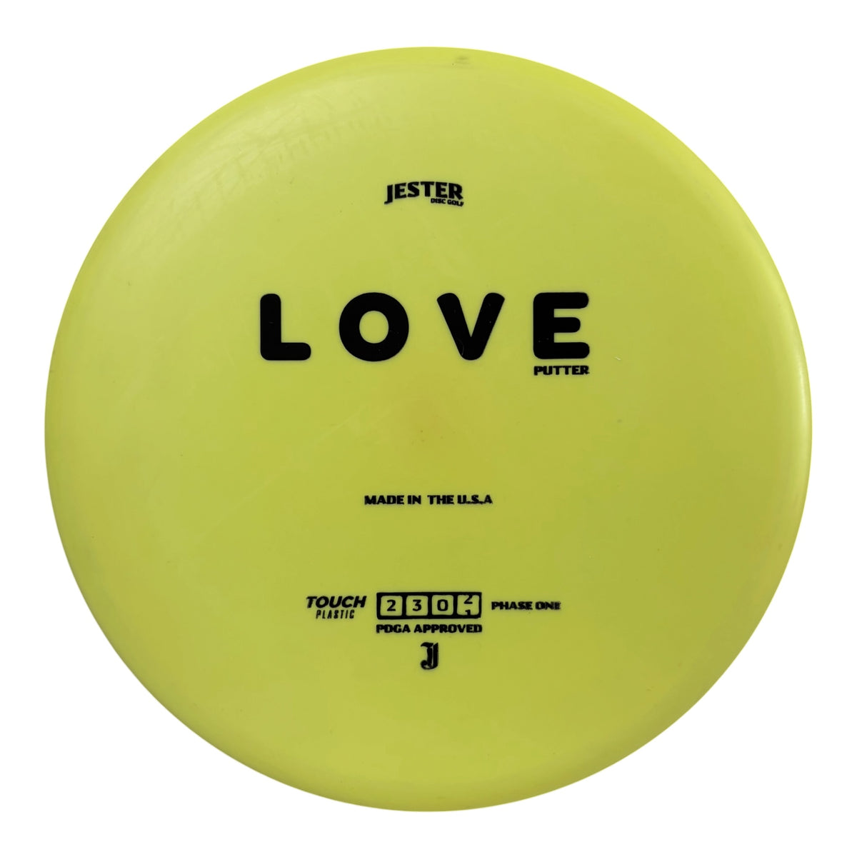 LOVE Putter – Touch Plastic