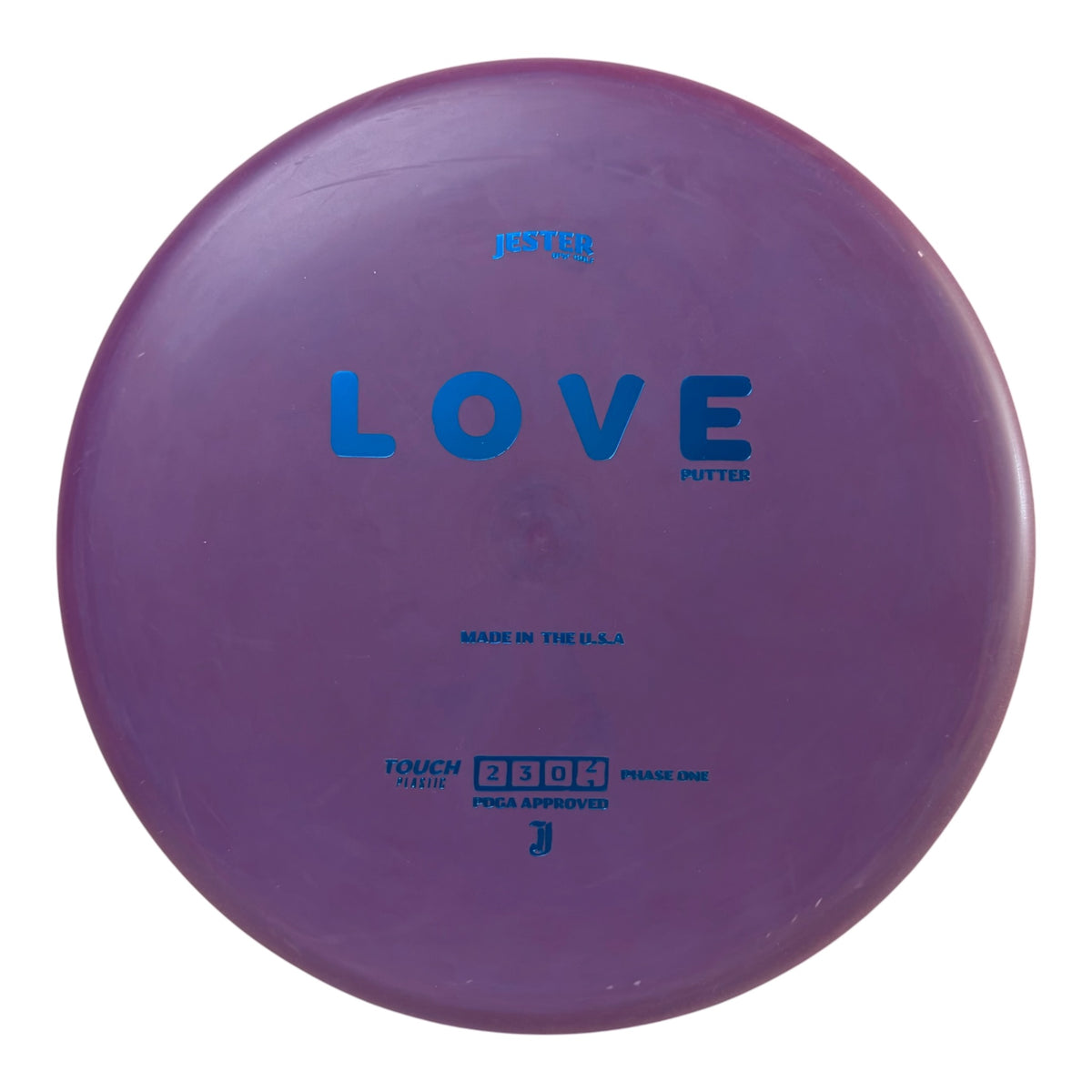 LOVE Putter – Touch Plastic