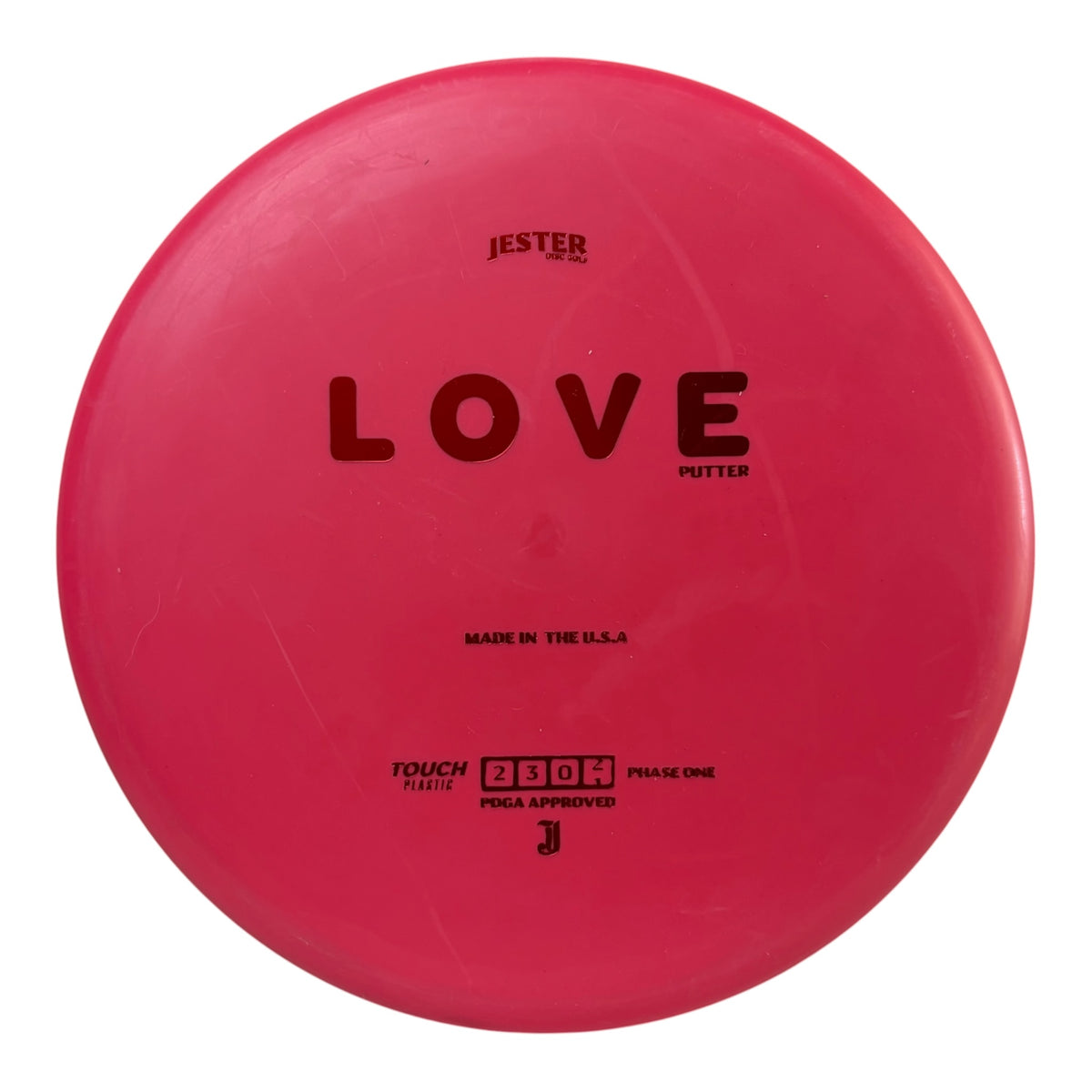 LOVE Putter – Touch Plastic