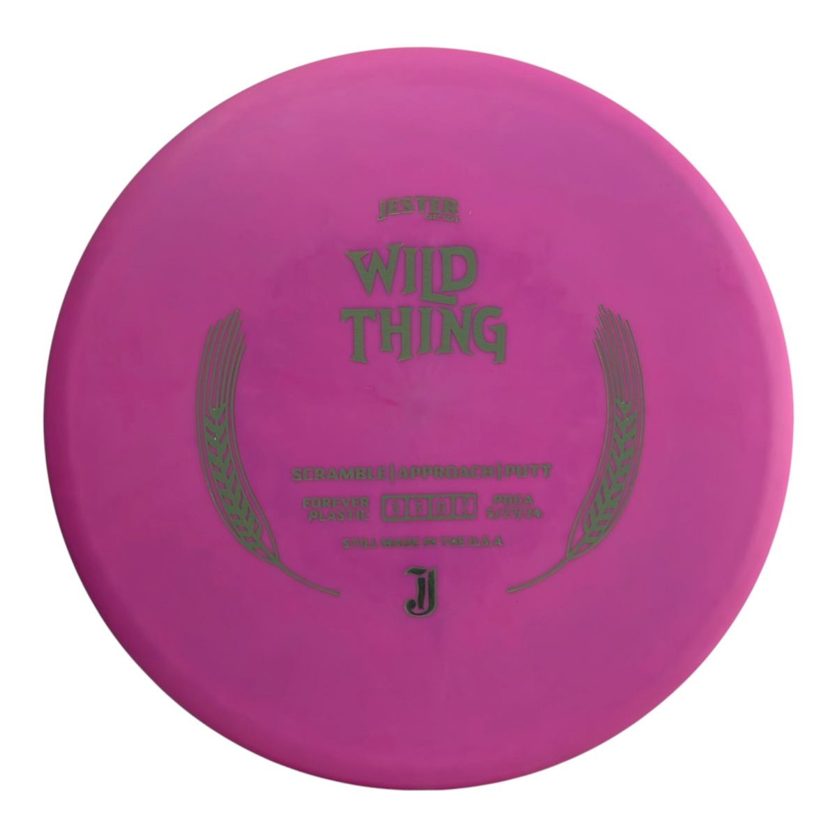 Wild Thing Scramble/Approach/Putt Disc– Forever Plastic