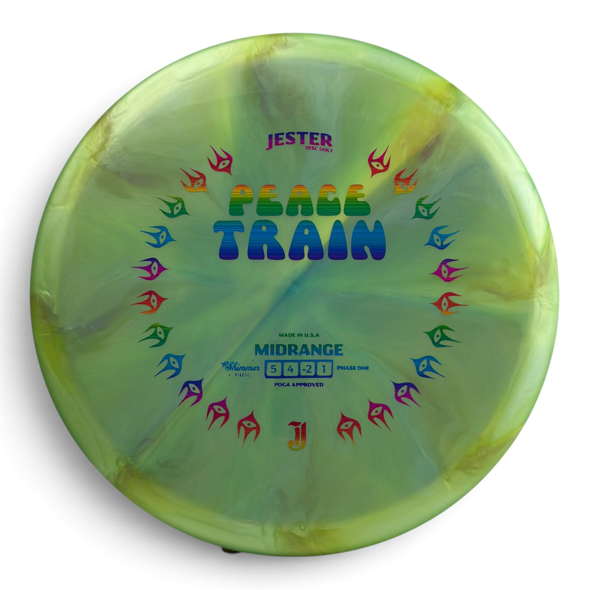 Peace Train Midrange – Shimmer Plastic