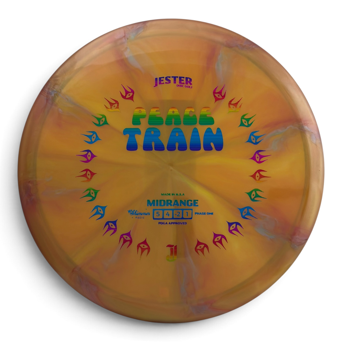 Peace Train Midrange – Shimmer Plastic
