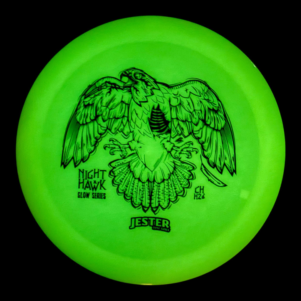 Night Hawk Glow Series glowing in the dark