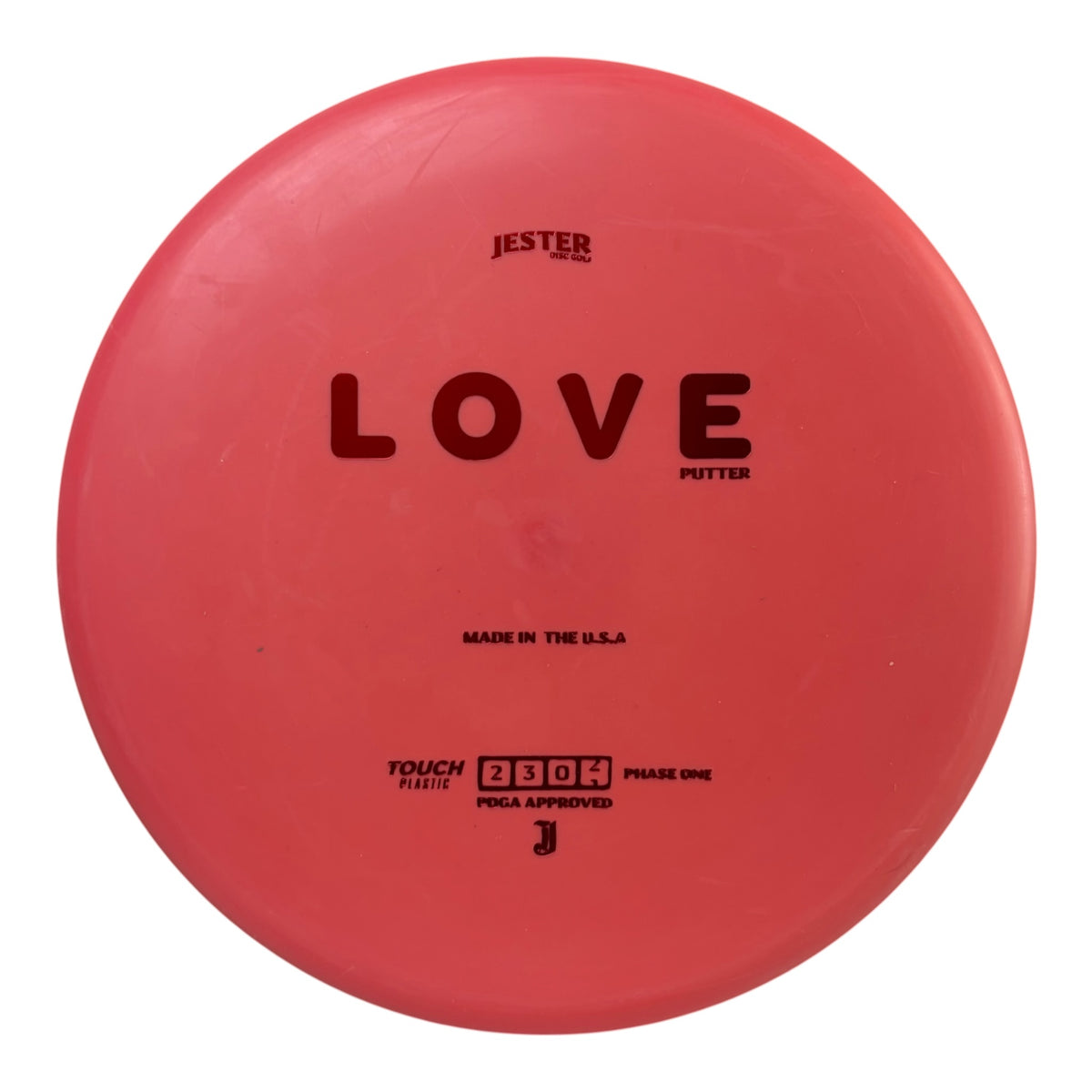 LOVE Putter – Touch Plastic
